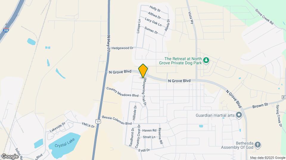 North Grove Mapa y Detalles de la Ubicación