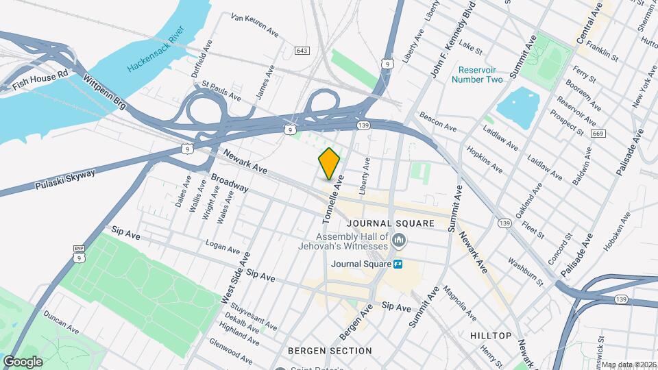 171 Van Winkle Ave Map and Location Details