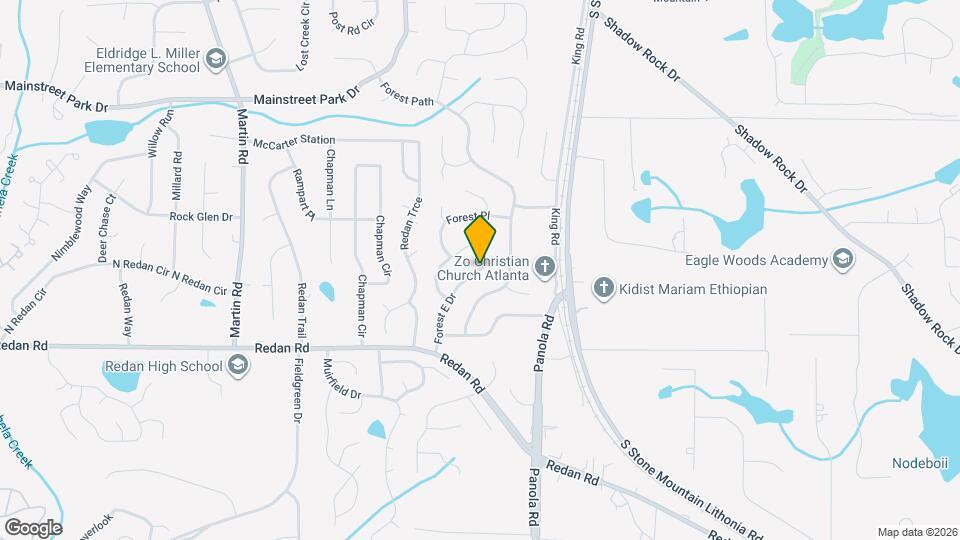 1045 Forest E Dr Map and Location Details