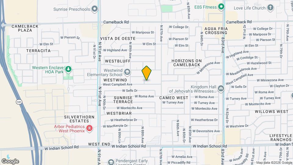 4503 N 88th Ave Map and Location Details