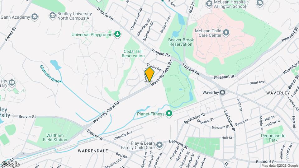 116 Upton Rd Mapa y Detalles de la Ubicación