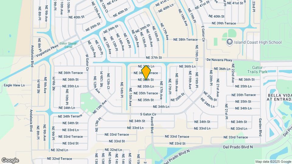 1532 NE 36th St Map and Location Details