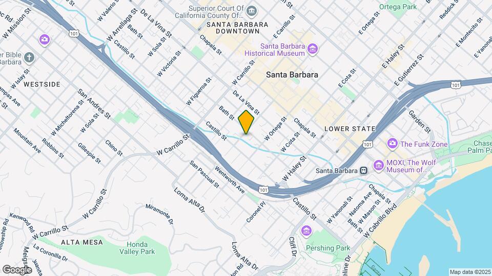731 Bath St Map and Location Details