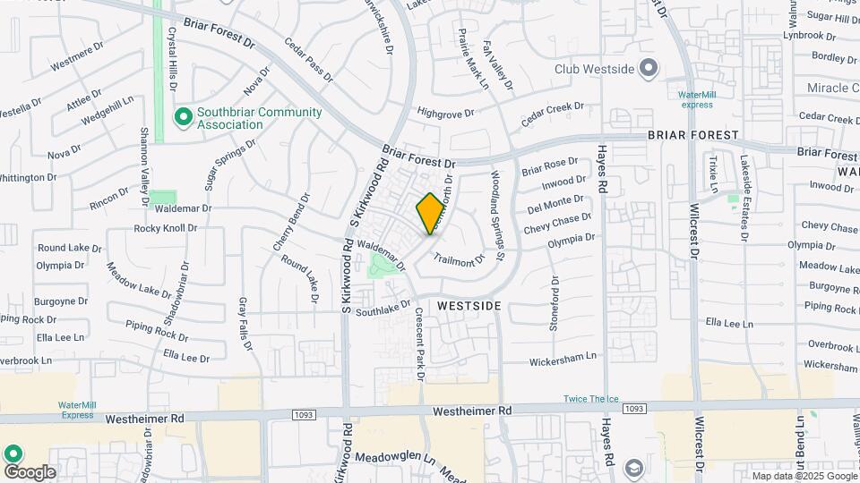 2206 Hickory Lawn Dr Map and Location Details