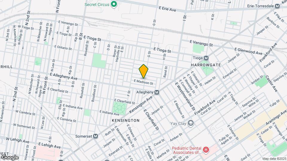 762 E Willard St Map and Location Details