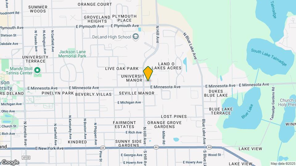 502 Ewing Ln Map and Location Details