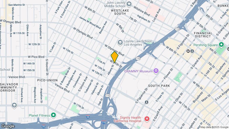 1330 W 11th St Map and Location Details