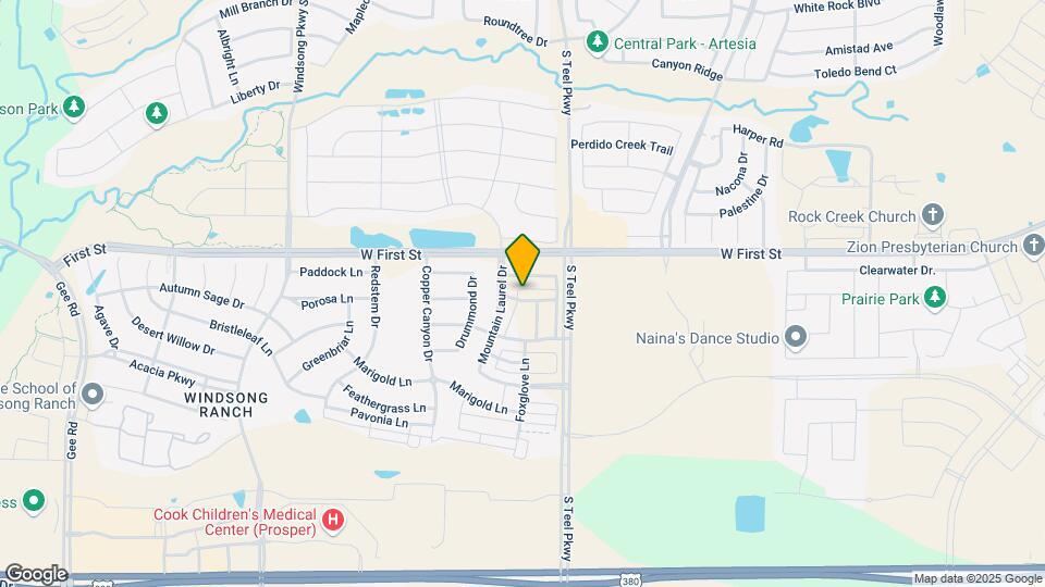 3811 Rosemont Dr Map and Location Details