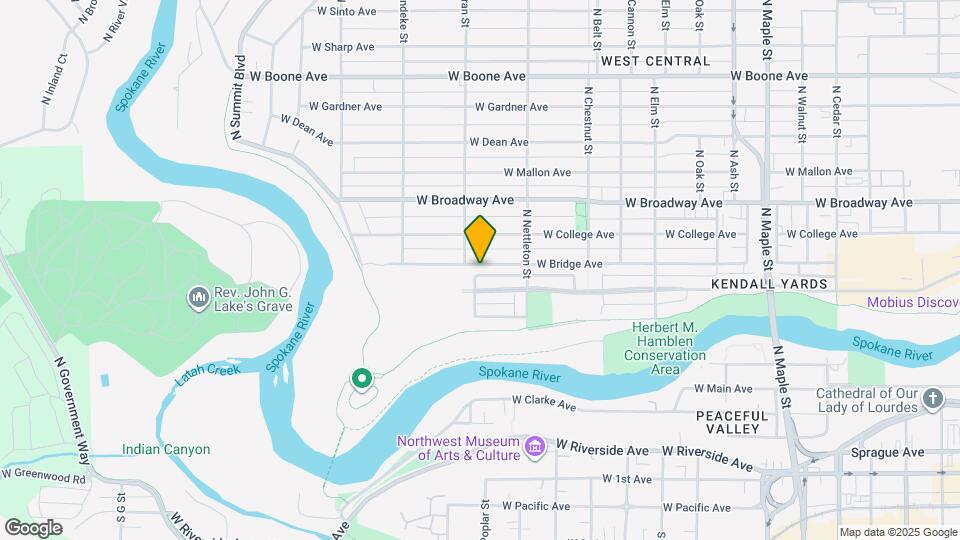 2423 W Bridge Ave Map and Location Details