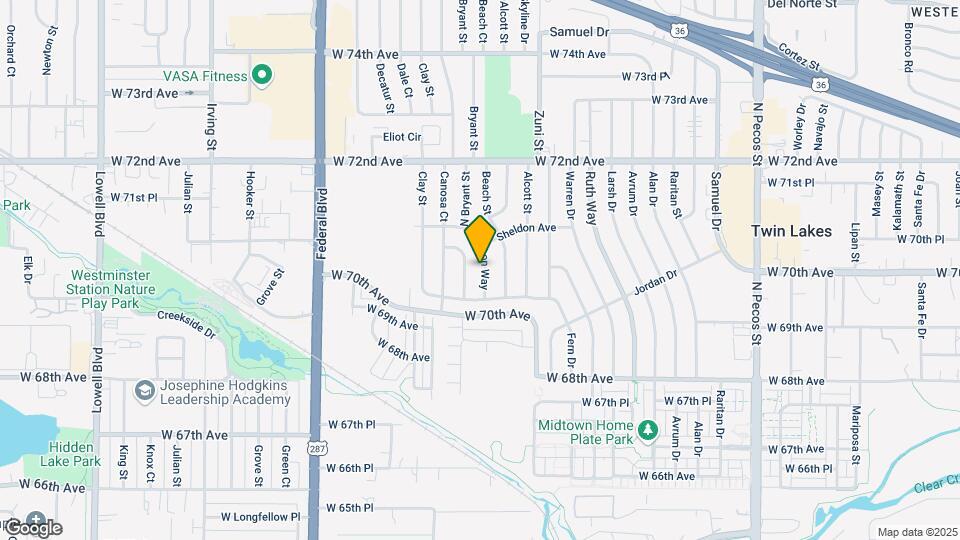 7041 Beacon Way Map and Location Details