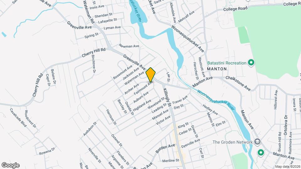 6 Fairmount Ave Map and Location Details