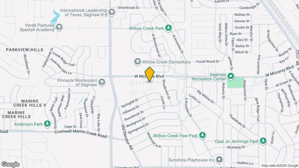 1029 Fallgate Dr Map and Location Details