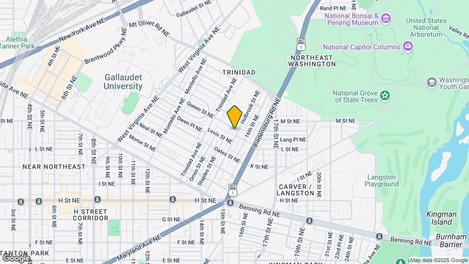 1516-1520 Holbrook St NE Map and Location Details