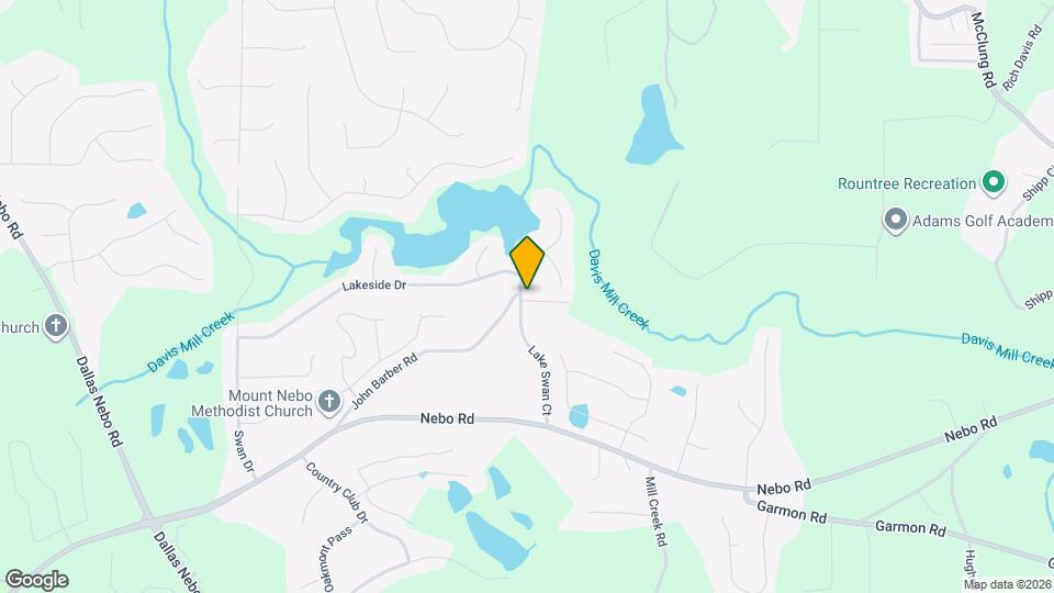 306 Lake Swan Ct Map and Location Details