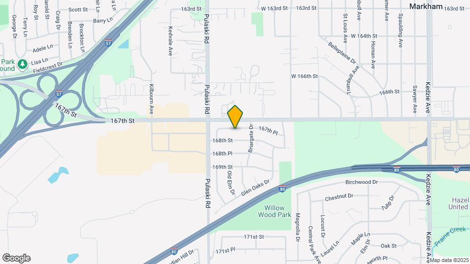 3901 167th Pl Map and Location Details