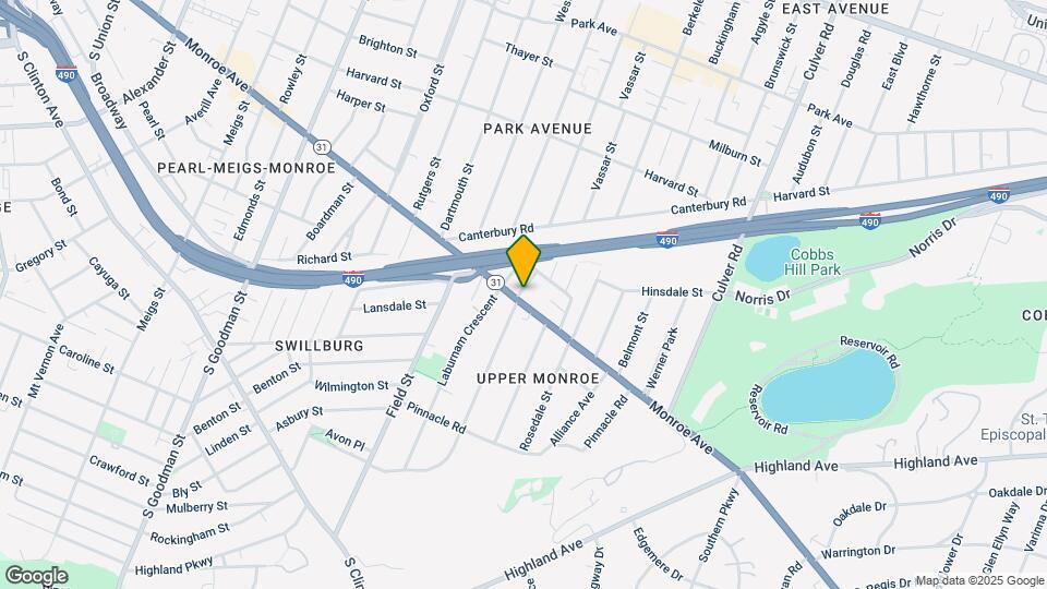 928 Monroe Ave Map and Location Details