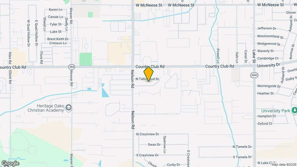 1748 S Tallowood Dr Map and Location Details