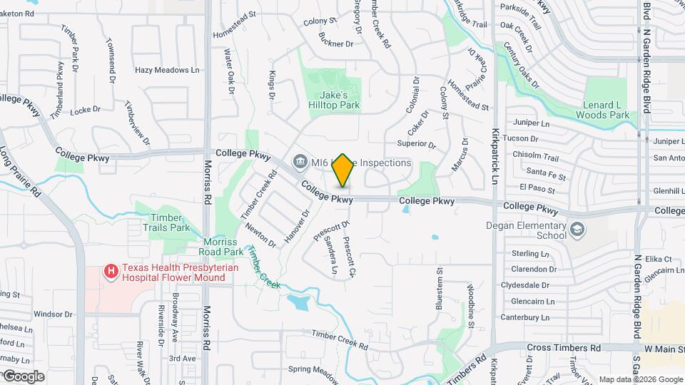 1605 Highdale Ct Map and Location Details