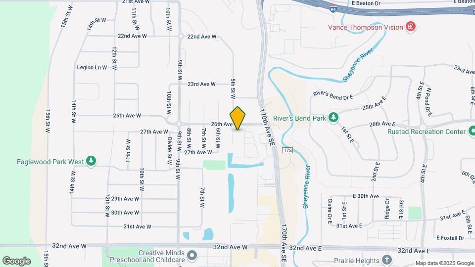 2613 5th Ct W Map and Location Details