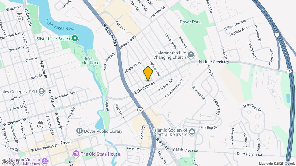 719 E Division St Map and Location Details