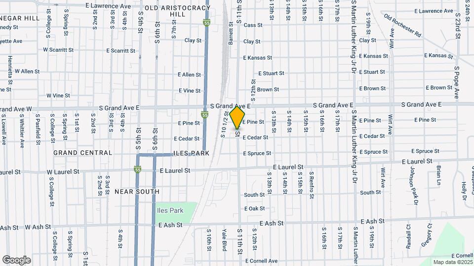 1519 S 11th St Map and Location Details