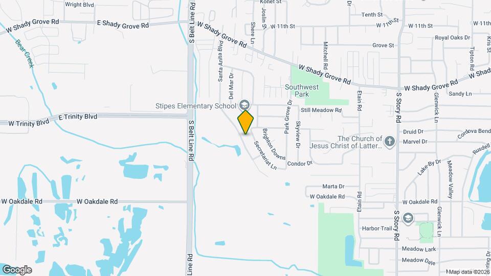 1612 Santa Anita Blvd Map and Location Details