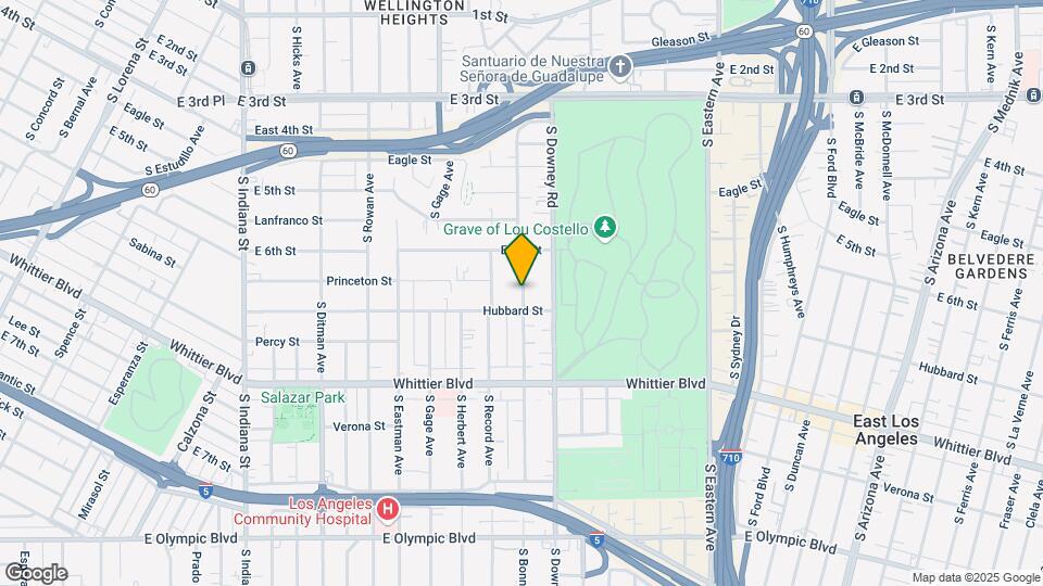 645 S Bonnie Beach Pl Map and Location Details