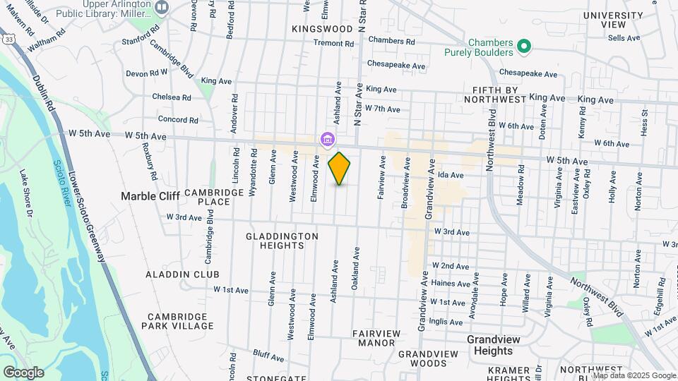 1464 Ashland Ave Mapa y Detalles de la Ubicación