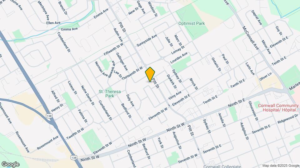84 Fennell Cres Map and Location Details