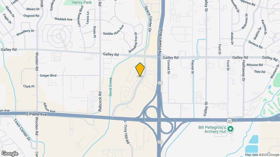 793 Grissom Dr. Map and Location Details