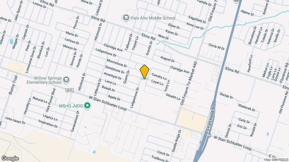 4307 Cambridge Dr Mapa y Detalles de la Ubicación