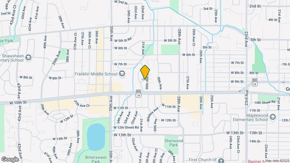 851 30th Ave Ct Map and Location Details