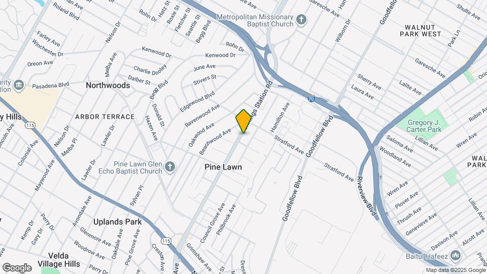 4308 Jennings Station Rd Map and Location Details