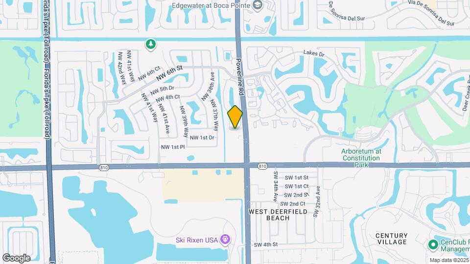 267 NW 36th Ave Map and Location Details