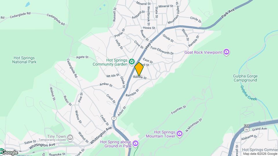 130 Ravine St Map and Location Details