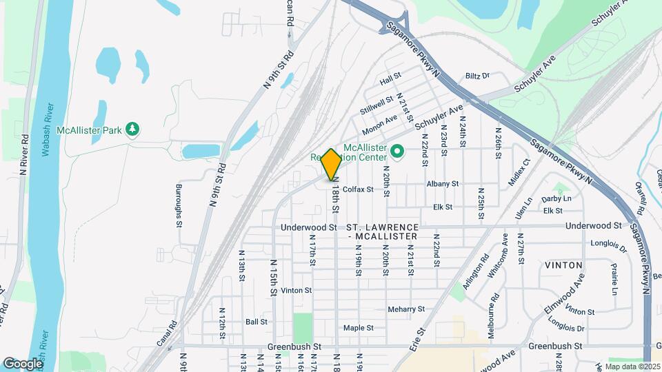 2300 N 18th St Map and Location Details