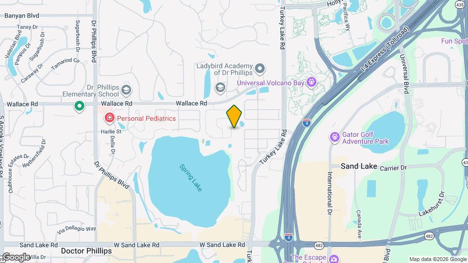 7313 Spring Villas Cir Map and Location Details