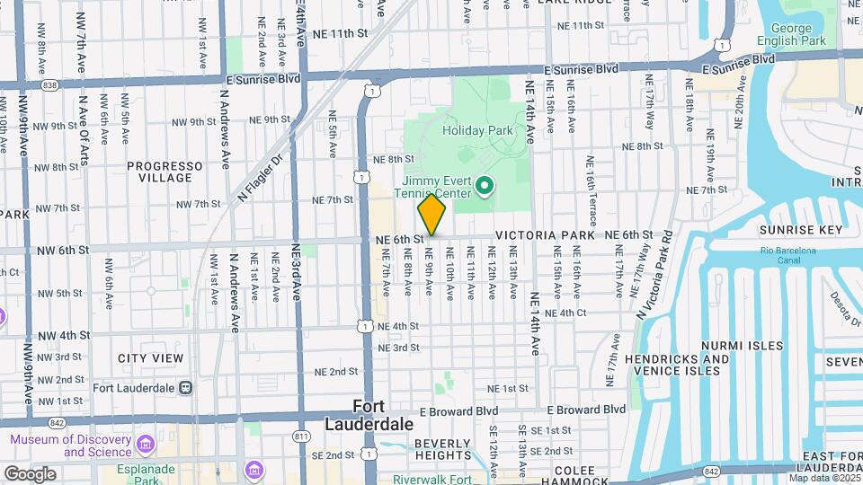 548 NE 9th Ave Map and Location Details