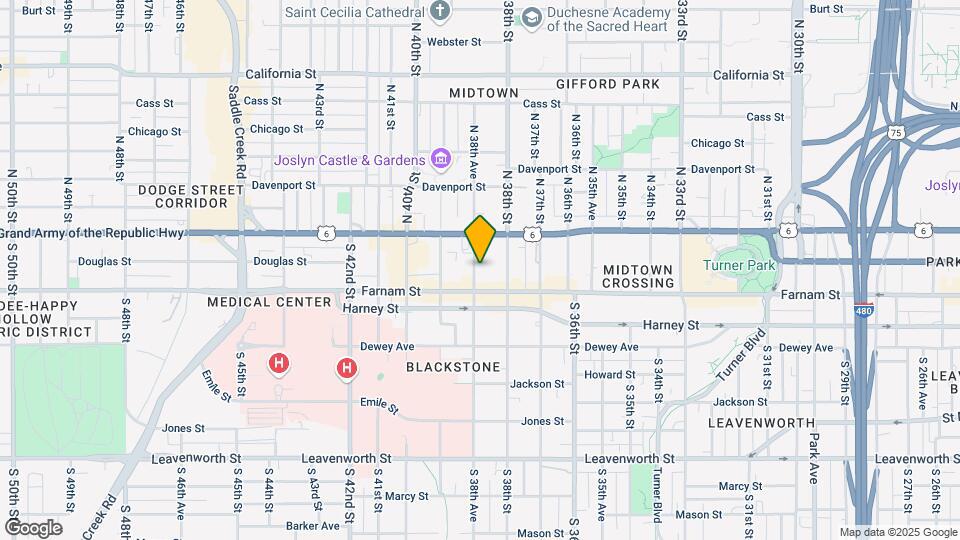 219 S 38th Ave Map and Location Details
