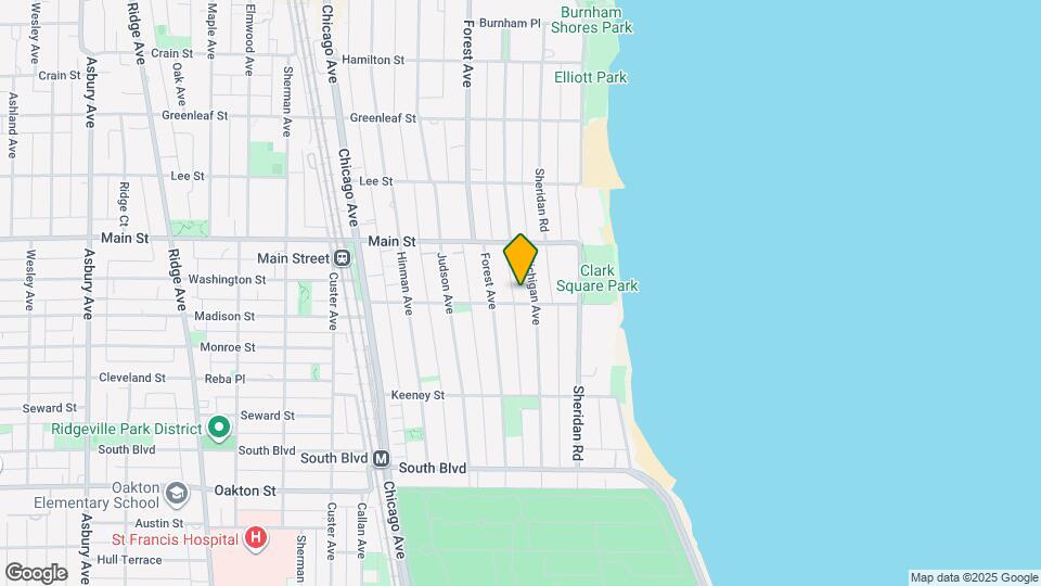 209 Kedzie St Map and Location Details