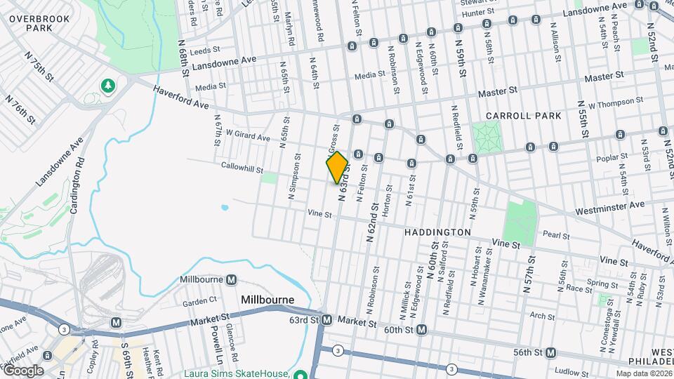 338 N 63rd st, Unit 1 Mapa y Detalles de la Ubicación