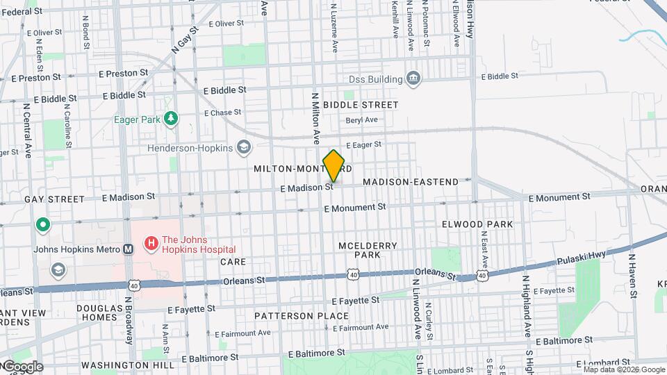 2599 E Madison St Mapa y Detalles de la Ubicación