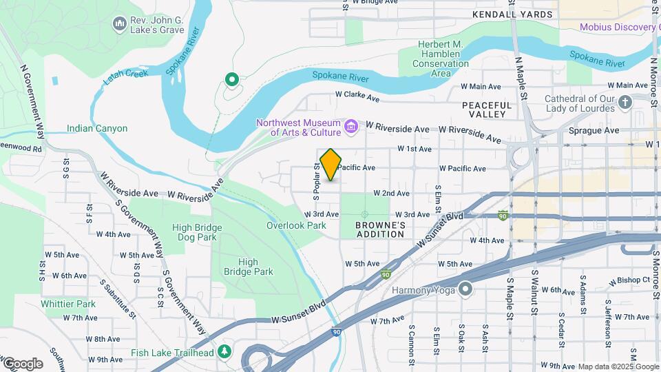 2314 W 2nd Ave Mapa y Detalles de la Ubicación