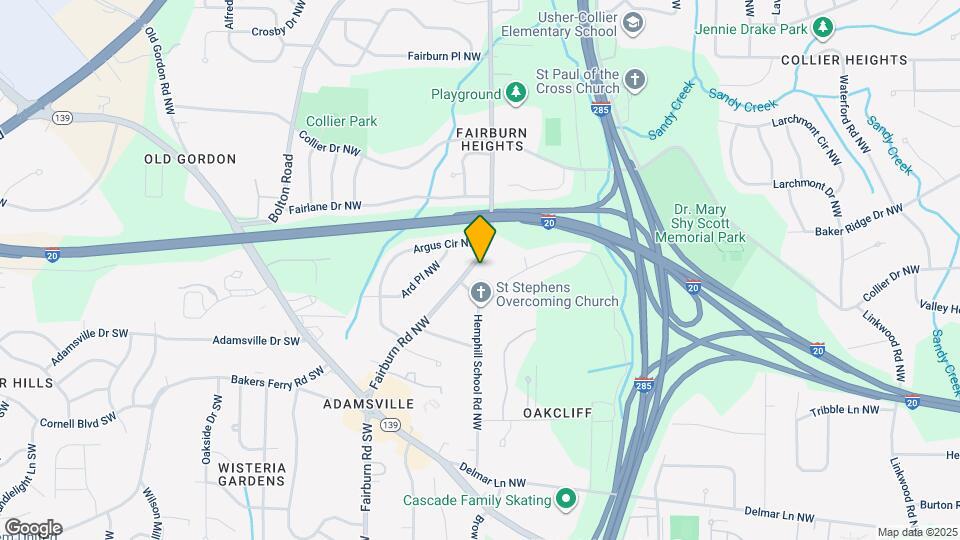 337 Fairburn Rd NW Map and Location Details