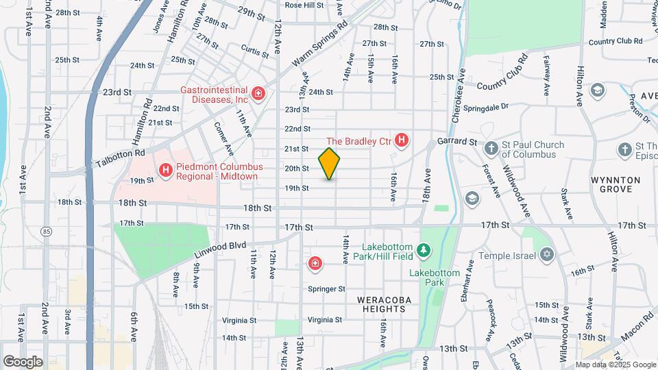 1337 19th St Map and Location Details