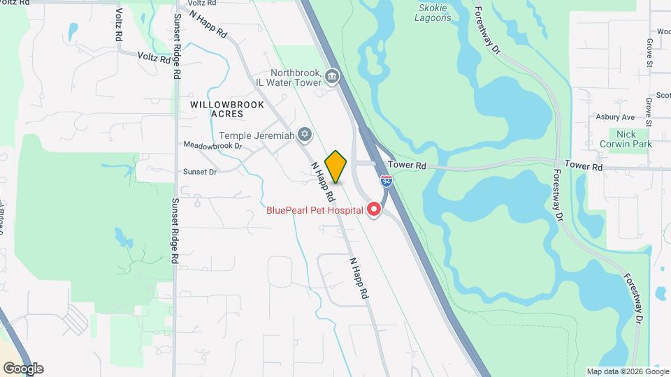853 N Happ Rd Map and Location Details