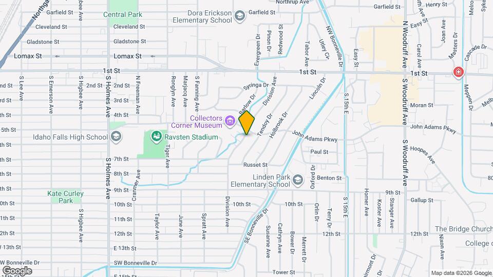 505 Linden Dr Map and Location Details
