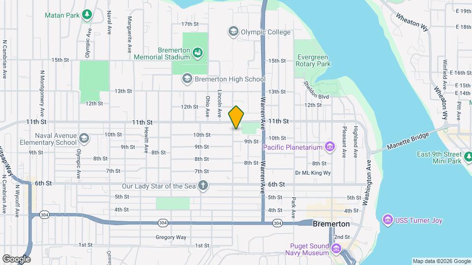 912 Chester Ave, Unit 912 Mapa y Detalles de la Ubicación