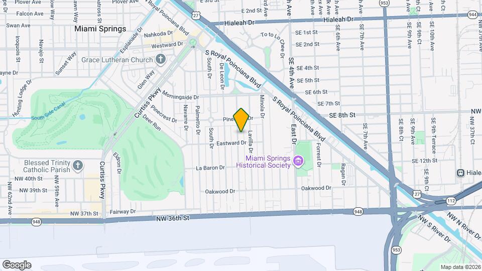 375 De Soto Dr Map and Location Details