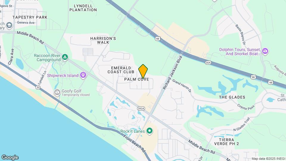 126 Seagrass Wy Map and Location Details